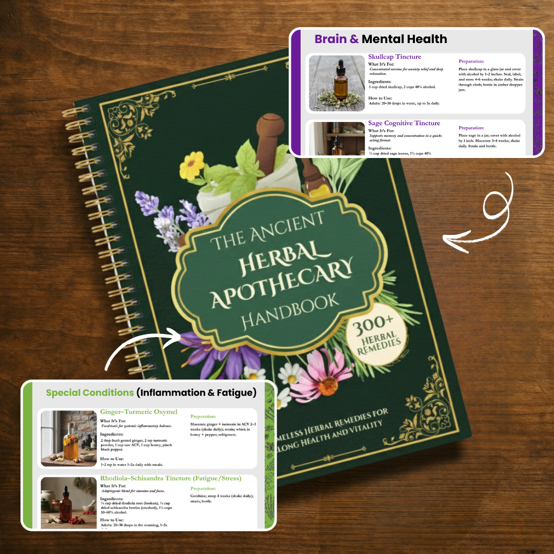 The Ancient Herbal Apothecary Handbook (FREE Today)